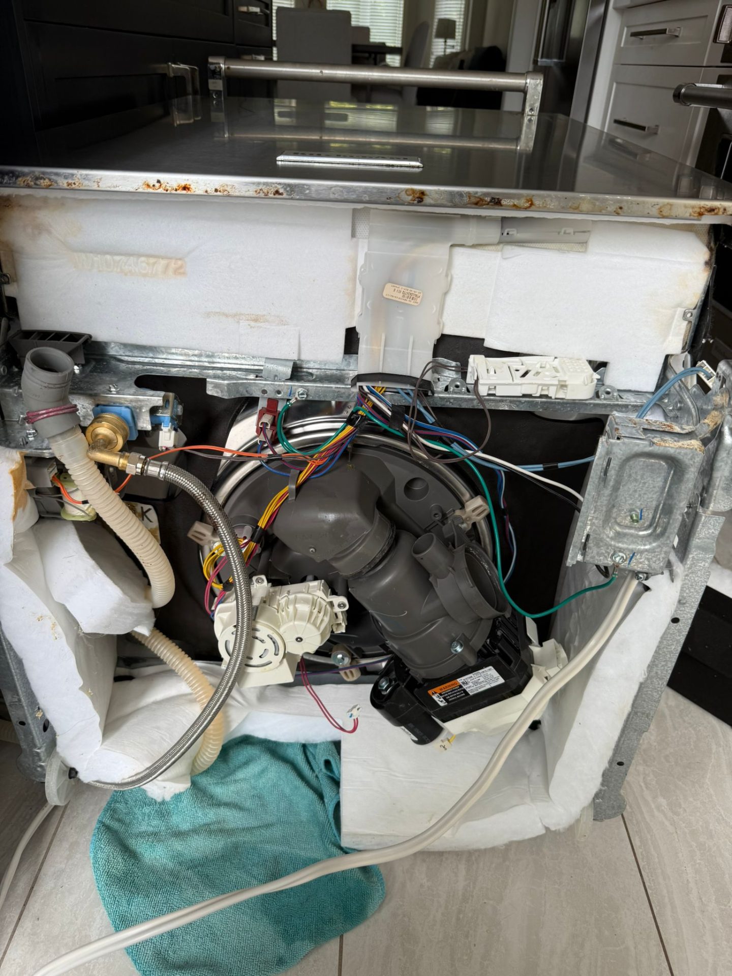 KitchenAid dishwasher circulation pump replacement