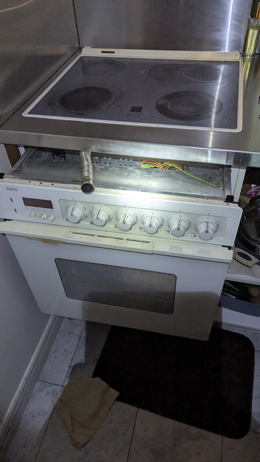 AEG European stove repair