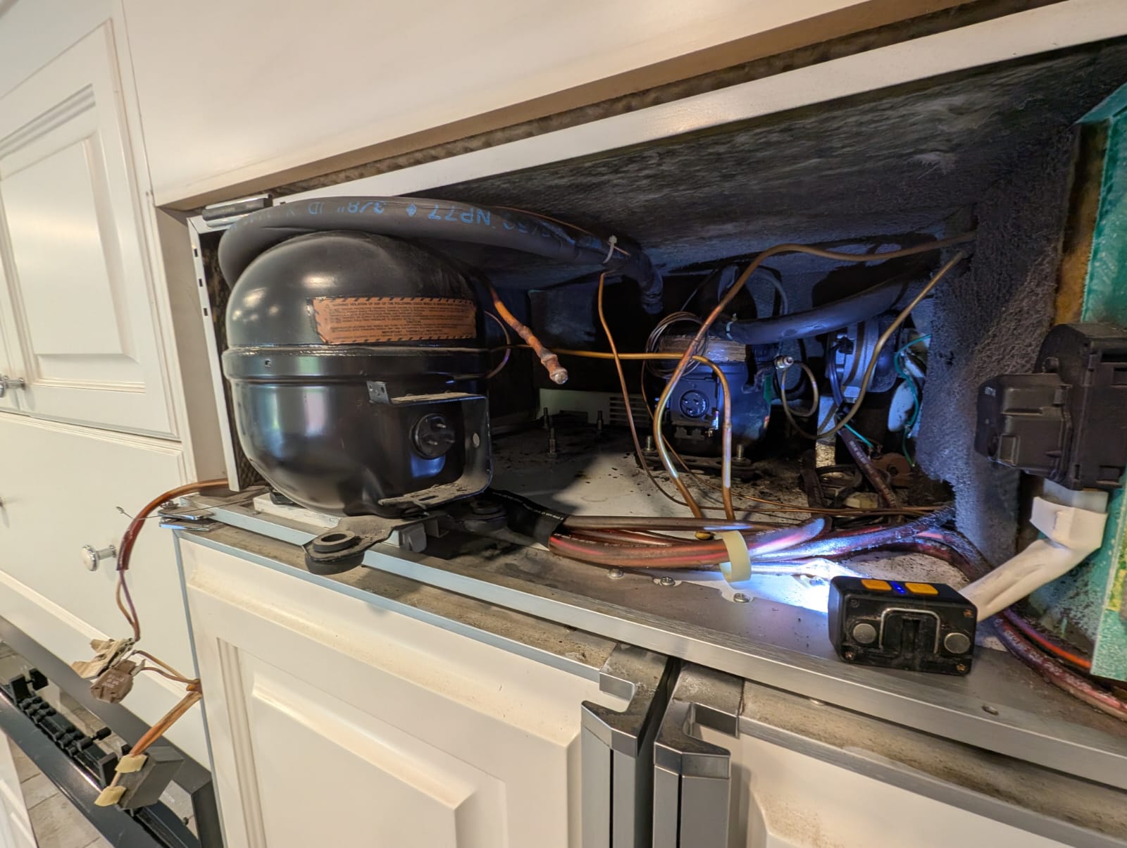 Sub-Zero cooling system replacement photo 2