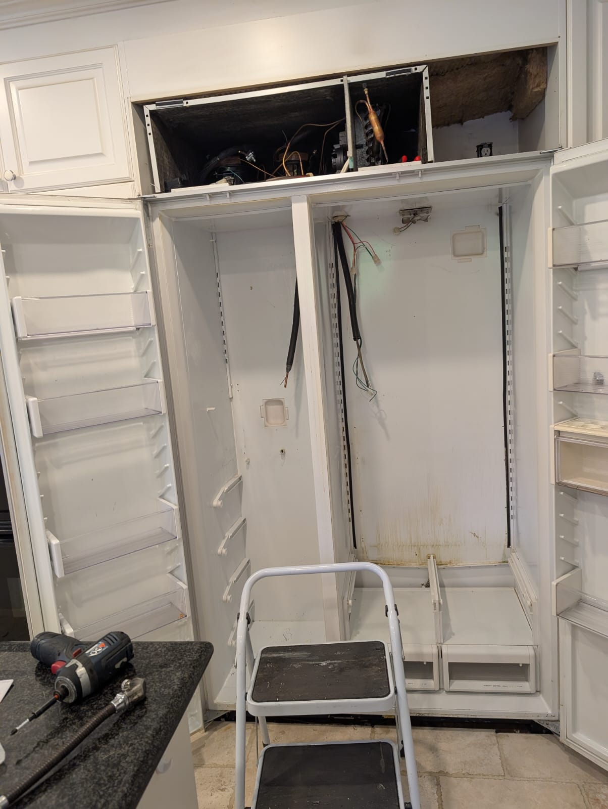 Sub-Zero cooling system replacement photo 3