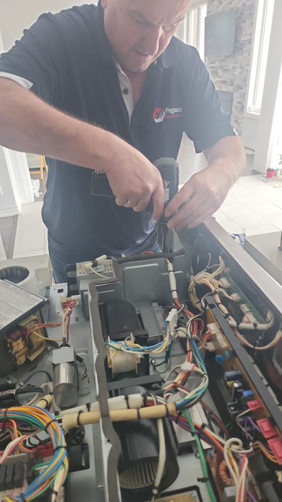 Samsung range electronic board replacement