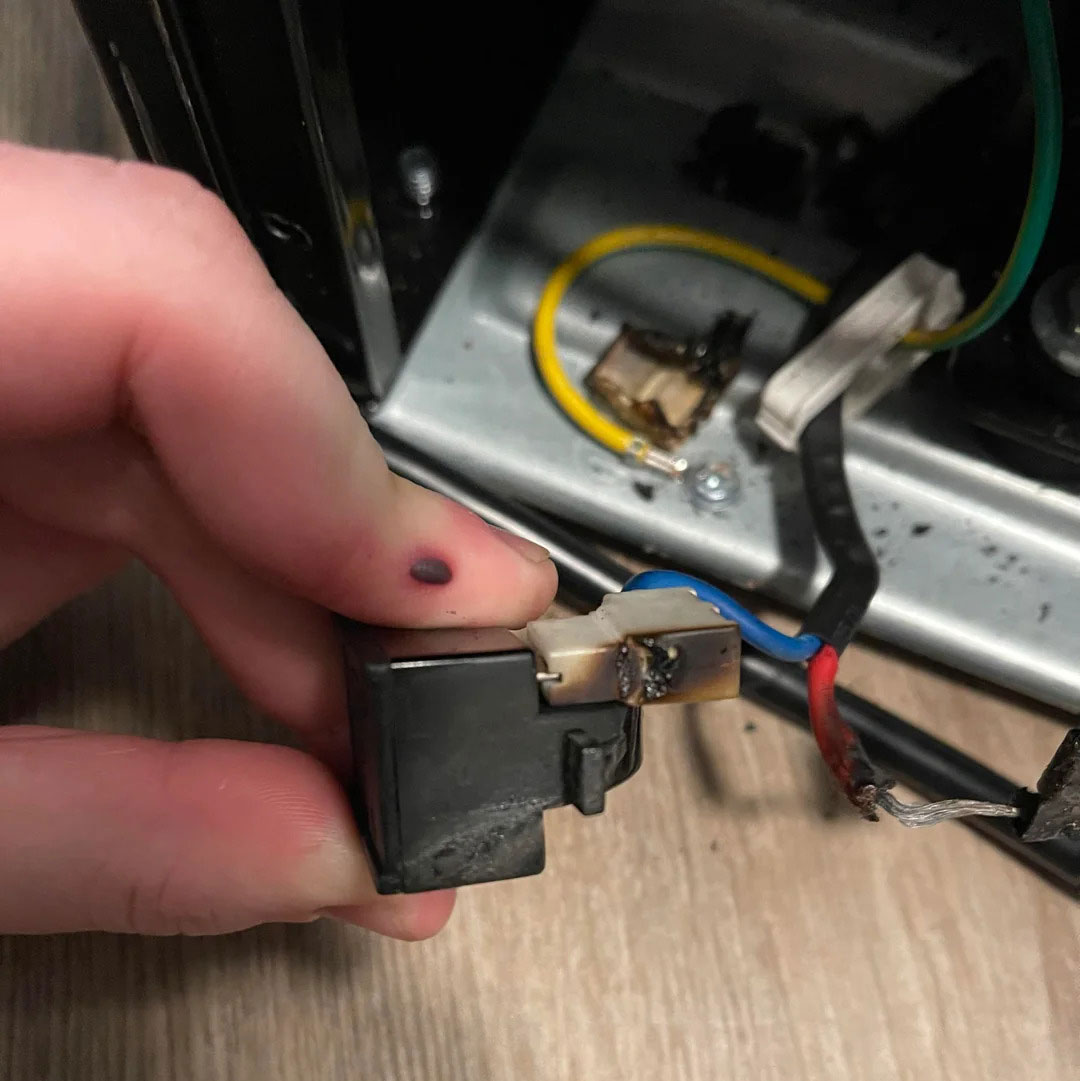 Older electrical wiring affecting fridge compressor in Westdale