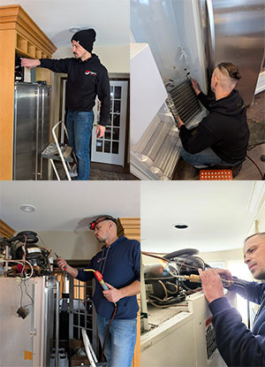 refrigerators sealed system rebuild by Pegasus Technician