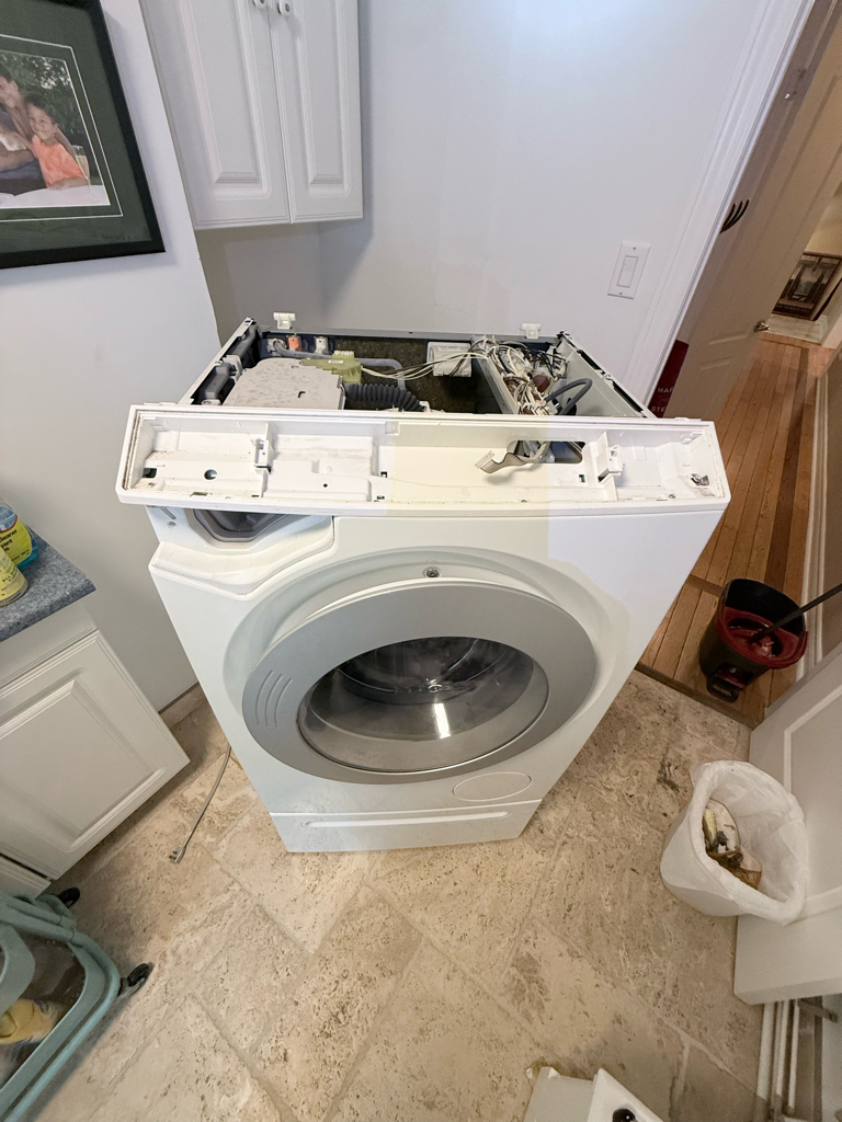 Miele washing machine leak repair