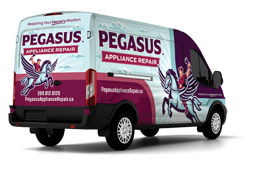 Pegasus Appliance Repair service truck
